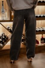 CALÇAS DE GANGA PRETAS RETAS DIXIE - Image 3