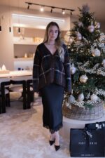 CARDIGAN XADREZ CASTANHO IMPERIAL - Image 2