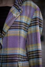 BLAZER PADRÃO TARTAN LILÁS E AMARELO DIXIE - Image 5