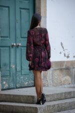 VESTIDO ESTAMPADO FLORAL PONTO CHIC - Image 4
