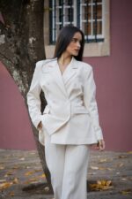 BLAZER CRU COM CORTE ALONGADO DIXIE - Image 2