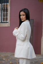 BLAZER CRU COM CORTE ALONGADO DIXIE - Image 3