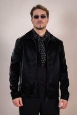 CASACO PRETO TEXTURIZADO ANTONY MORATO