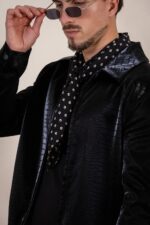 CASACO PRETO TEXTURIZADO ANTONY MORATO - Image 3