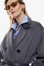 SOBRETUDO CINZA ANTRACITE COM CINTO IMPERIAL - Image 10