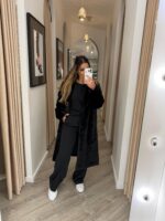 CAMISOLA COM DETALHE DE CORRENTES PRETA PONTO CHIC - Image 2