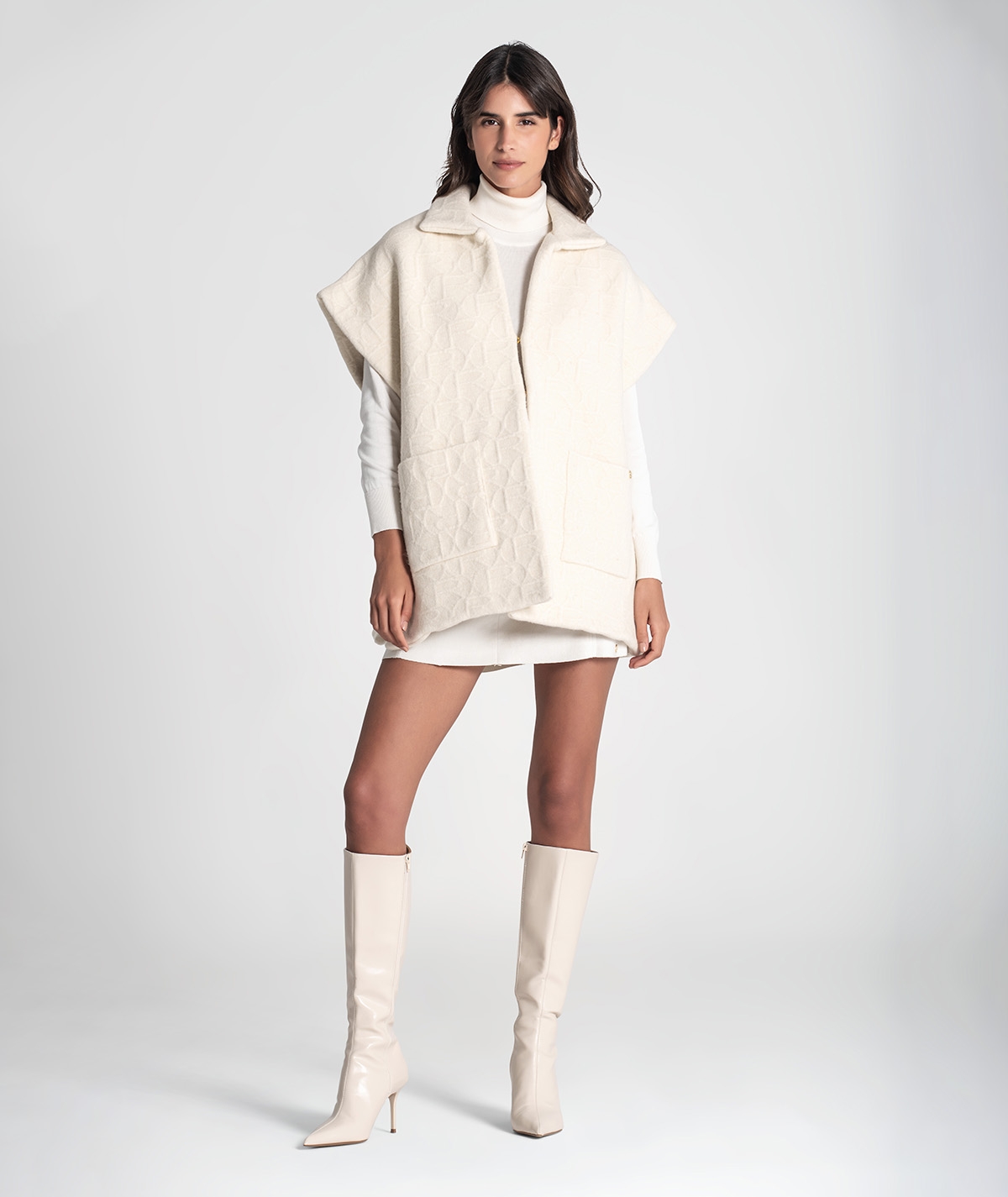 20023-large_default COLETE TRICOT CRU COM BOLSOS RUGA - Image 1