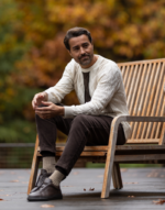 CAMISOLA TRICOT COM RISCAS E TRANÇA CRU ZOLF - Image 2