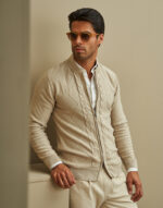 CASACO TRICOT ESTRUTURADO AREIA ZOLF