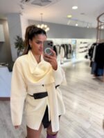 CASACO CRU COM CACHECOL INTEGRADO PONTO CHIC - Image 5