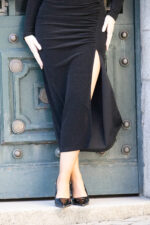 VESTIDO ASSIMÉTRICO COM MICROBRILHOS SAHOCO - Image 7