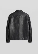 CASACO BOMBER PRETO EM EFEITO CROCO ANTONY MORATO - Image 4