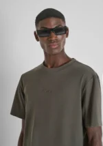 T-SHIRT RELAXED FIT VERDE AZEITONA ANTONY MORATO - Image 2