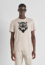 T-SHIRT BEGE LOGO TIGRE ANTONY MORATO