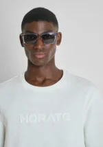 T-SHIRT BRANCA TEXTURIZADA COM LOGO ANTONY MORATO - Image 3