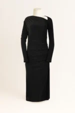 VESTIDO ASSIMÉTRICO COM MICROBRILHOS SAHOCO - Image 3