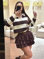 SAIA BORDO COM FOLHOS PONTO CHIC - Image 4