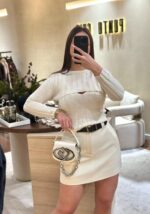 TOP TRICOT TEXTURADO OFF WHITE SAHOCO - Image 2