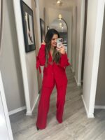 CALÇA VERMELHA DE CORTE CLÁSSICO IMPERIAL - Image 2