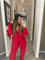 CALÇA VERMELHA DE CORTE CLÁSSICO IMPERIAL - Image 3