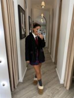 BLAZER PRETO COM DETALHES XADREZ DIXIE - Image 4