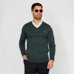 CAMISOLA TRICOT DECOTE V VERDE ZOLF