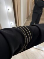 CAMISOLA COM DETALHE DE CORRENTES PRETA PONTO CHIC - Image 4