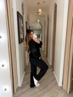 CAMISOLA COM DETALHE DE CORRENTES PRETA PONTO CHIC - Image 3