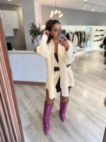 CASACO CRU COM CACHECOL INTEGRADO PONTO CHIC - Image 2