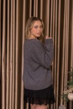 CAMISOLA CINZA COM URSO DIXIE - Image 4