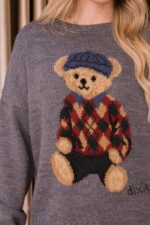 CAMISOLA CINZA COM URSO DIXIE - Image 3
