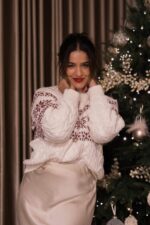 CAMISOLA DE NATAL COM RENAS EM TRICOT PONTO CHIC - Image 2