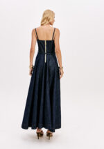 VESTIDO JEANS COM ALÇAS E CINTO LANÇA PERFUME - Image 3