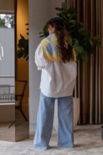 CALÇAS DE GANGA AZUL CLARO PONTO CHIC - Image 7