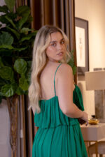 VESTIDO VERDE ASSIMÉTRICO LANÇA PERFUME - Image 3