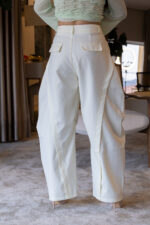 CALÇA CREME BAGGY PONTO CHIC - Image 5