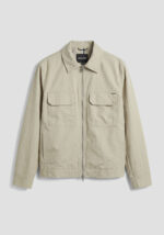 CASACO BEGE COM FECHO E BOLSOS FRONTAIS ANTONY MORATO