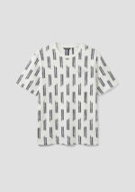 T SHIRT BRANCA COM PADRÃO DUPLA RISCA ANTONY MORATO