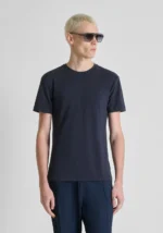 T-SHIRT PRETA CANELADA ANTONY MORATO