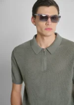 POLO TRICOT VERDE MILITAR ANTONY MORATO - Image 2