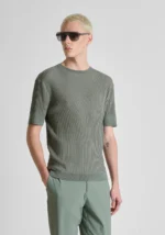 T-SHIRT VERDE MILITAR CANELADA ANTONY MORATO