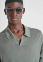 POLO VERDE MILITAR EM MALHA ANTONY MORATO - Image 3