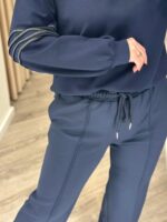 CAMISOLA COM DETALHE DE CORRENTES AZUL MARINHO PONTO CHIC - Image 4