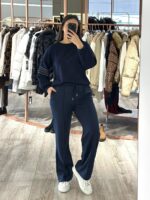 CAMISOLA COM DETALHE DE CORRENTES AZUL MARINHO PONTO CHIC - Image 3