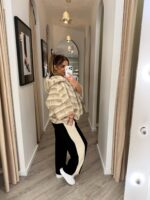 CASACO/CAPA BEGE EM PÊLO COM FECHO PONTO CHIC - Image 3