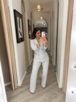 BLAZER CINZA CLARO DE CORTE ELEGANTE IMPERIAL - Image 3