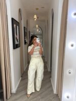 POLO DE MALHA RISCAS EM TONS SUAVES PONTO CHIC - Image 2