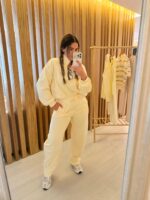 CAMISOLA  COMFY AMARELO MANTEIGA PONTO CHIC - Image 5