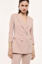 BLAZER DE ALFAIATARIA ROSA SECO IMPERIAL - Image 4