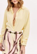 CAMISA AMARELA EM LINHO LANÇA PERFUME - Image 2